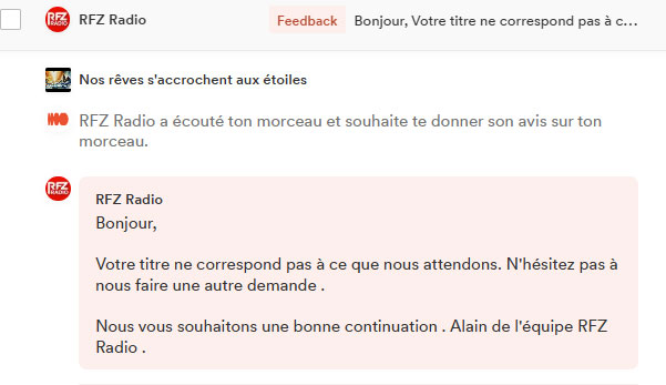 Avis de curateur Groover sur la chanson n°1 (Coup de cœur du média)