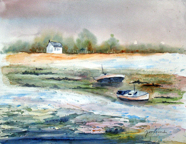 Ile de Ré à marée basse Ile de Ré à marée basse