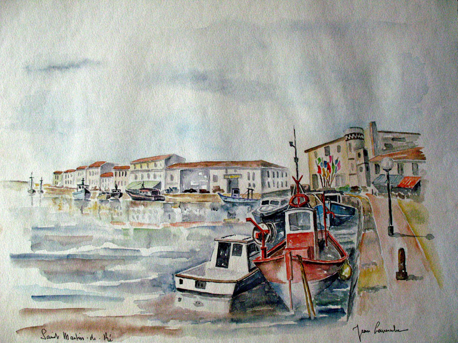 Le port de Saint Martin de Ré