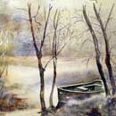 Le lac -  L'aquarelle anglaise- Site de chansons