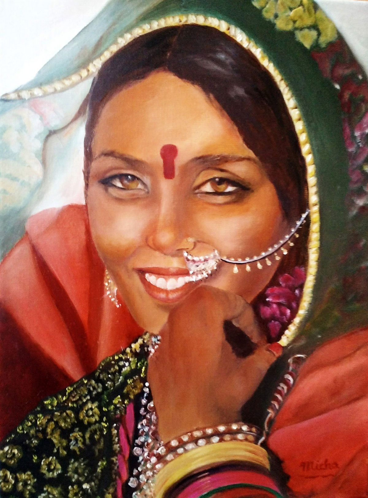 Indienne - Peinture de Micha et Mp3